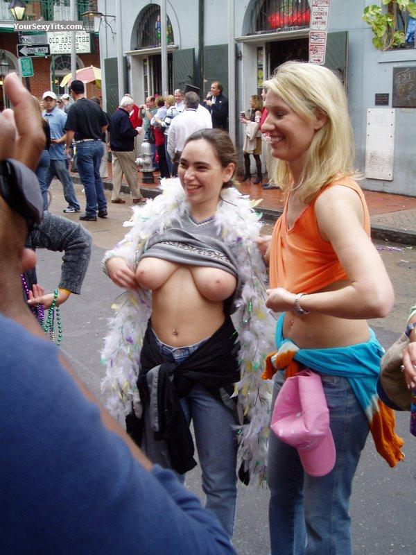 Flashing Tits To Strangers